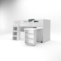 Mid Sleeper Desk Cupboard 02