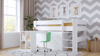 3 Drawer White
