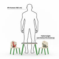 Gruffalo Table & Chairs