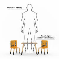 JCB Table & Chairs