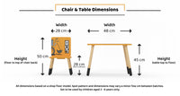 JCB Table & Chairs