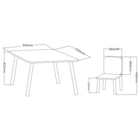 JCB Table & Chairs