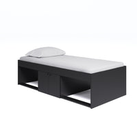 Low Single 3ft Cabin Bed BLACK