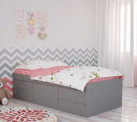 Captain's Single 3ft Cabin Bed GREY