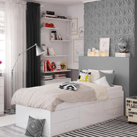 Captain's Single 3ft Cabin Bed WHITE