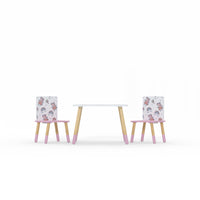 Peppa Pig Pattern Table and Chairs