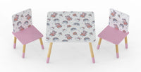 Peppa Pig Pattern Table and Chairs