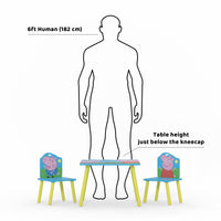 Peppa Pig Table & Chairs