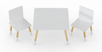 White Snow Table and Chairs