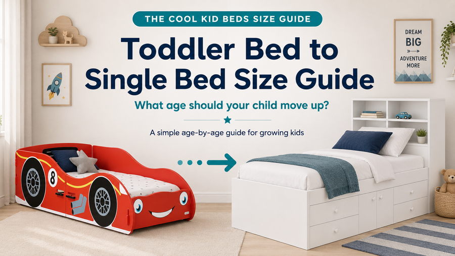 The Ultimate Kid’s Bed Size Guide: From Toddler Bed to Single