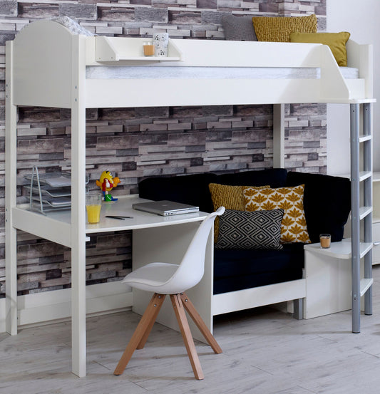 Kids Avenue Loft Bed featuring Sofa-Bed and Desk - Noah B