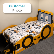 JCB Junior Toddler Bed with Toybox - Kidsaw