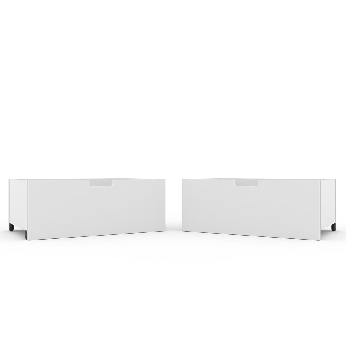 White Under Cabin Bed Storage Drawers - Kidsaw