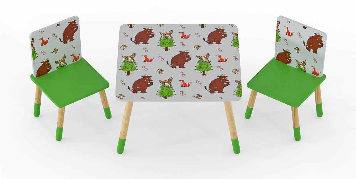 Gruffalo Table and 2 Chairs Set - Kidsaw