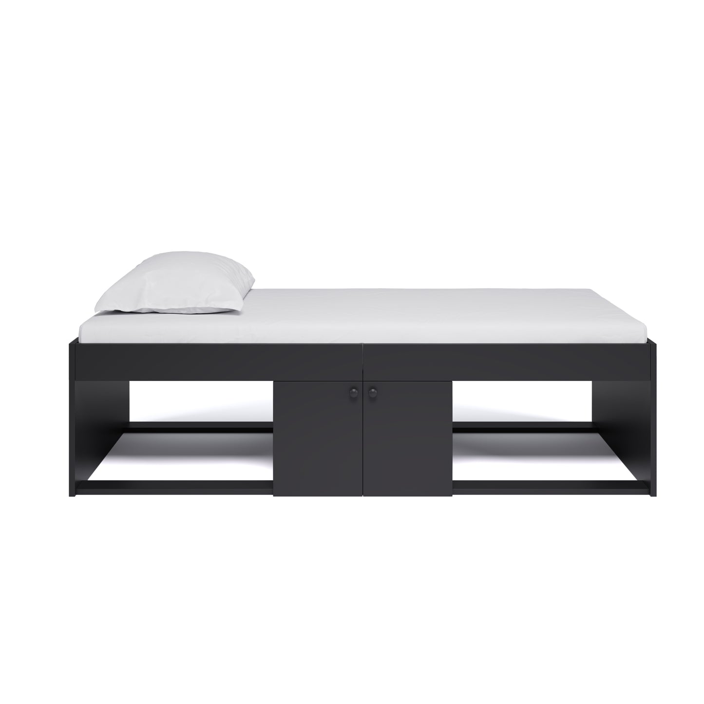 Low Single 3ft Cabin Bed BLACK