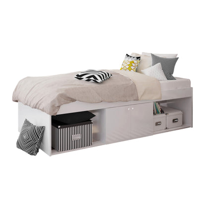 Low Single 3ft Cabin Bed WHITE