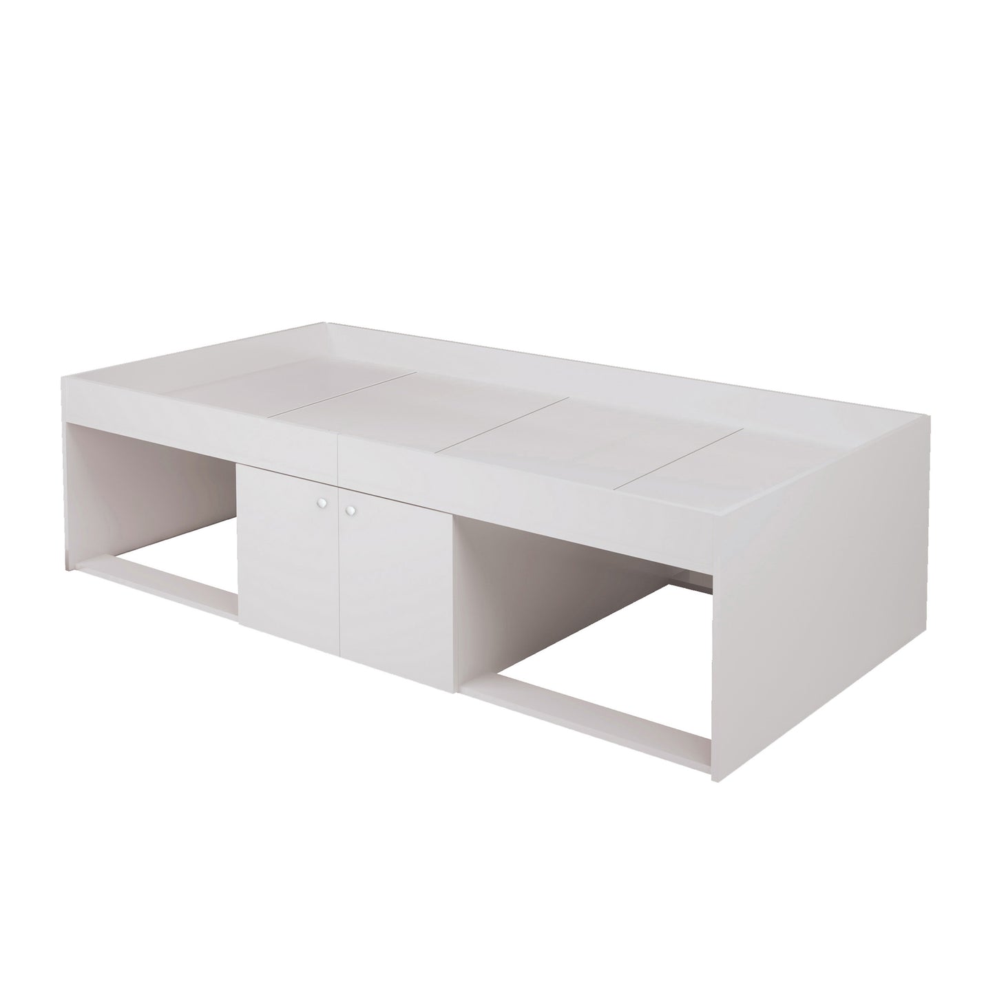 Low Single 3ft Cabin Bed WHITE