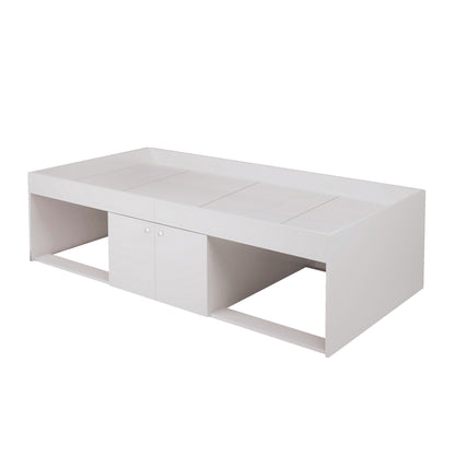 Low Single 3ft Cabin Bed WHITE