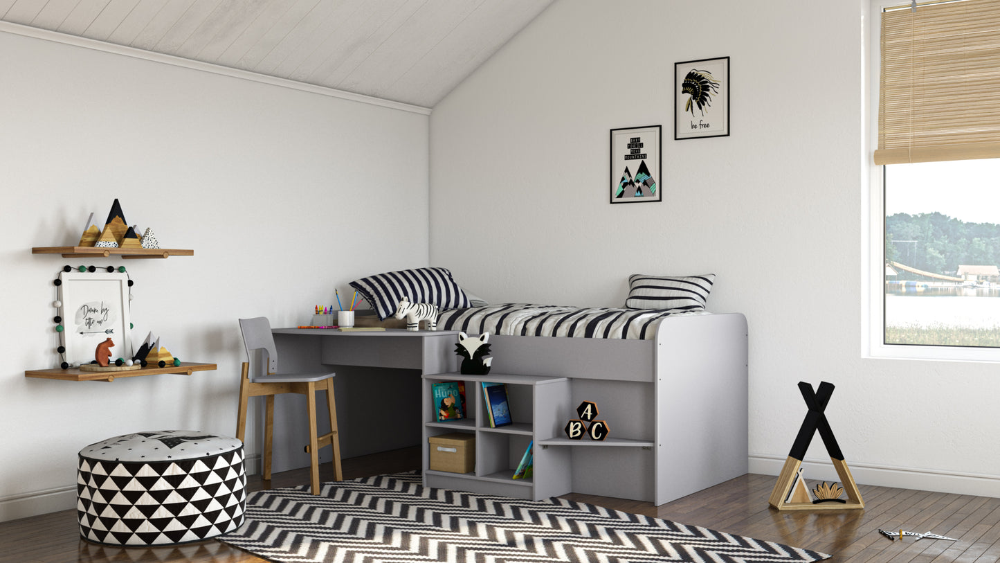 Pilot Cabin Bed Grey