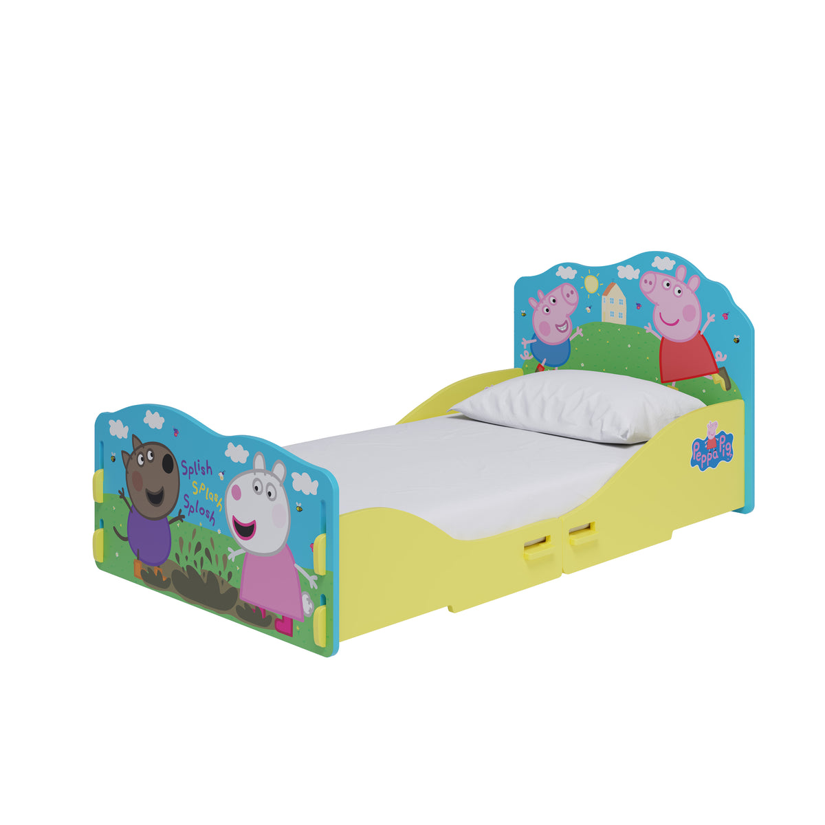 Peppa Pig Toddler Bed - Kidsaw