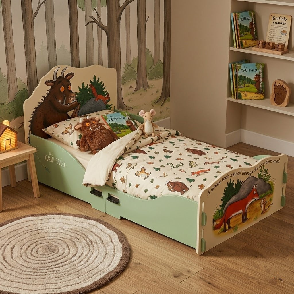 Gruffalo Toddler Bed - Kidsaw