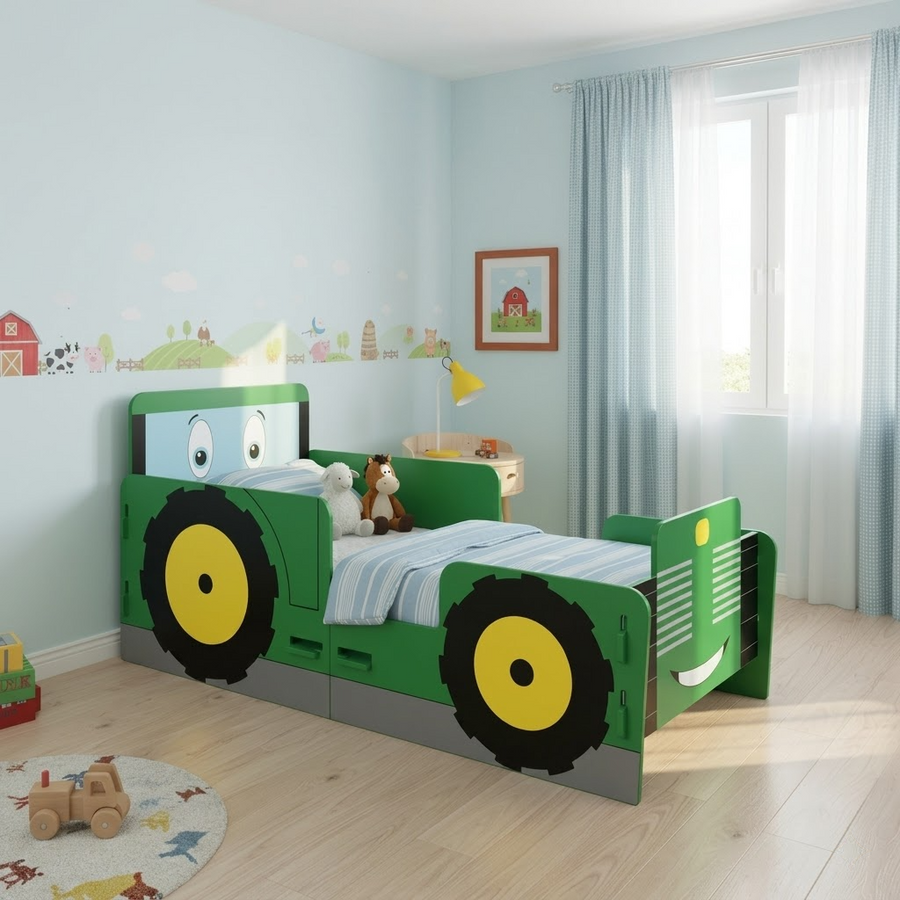 Tractor Junior Bed for Kids - Kidsaw