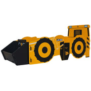 JCB 4CX Single Bed with Toybox - Kidsaw