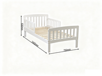 Jinsen Wooden Toddler Bed