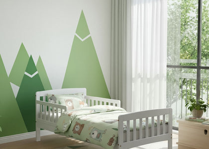 Jinsen Wooden Toddler Bed