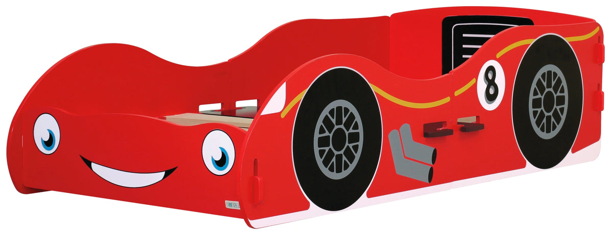 Racing Car Junior Toddler Bed for Kids in Red - Kidsaw