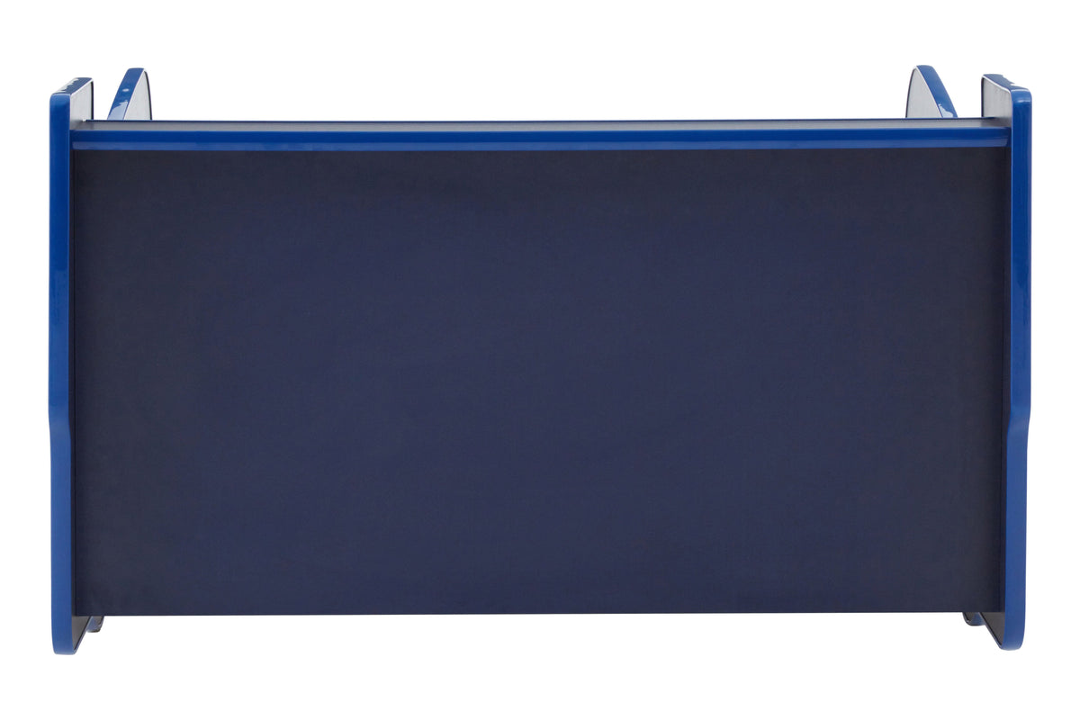Kids racing car bed with secured slatted base